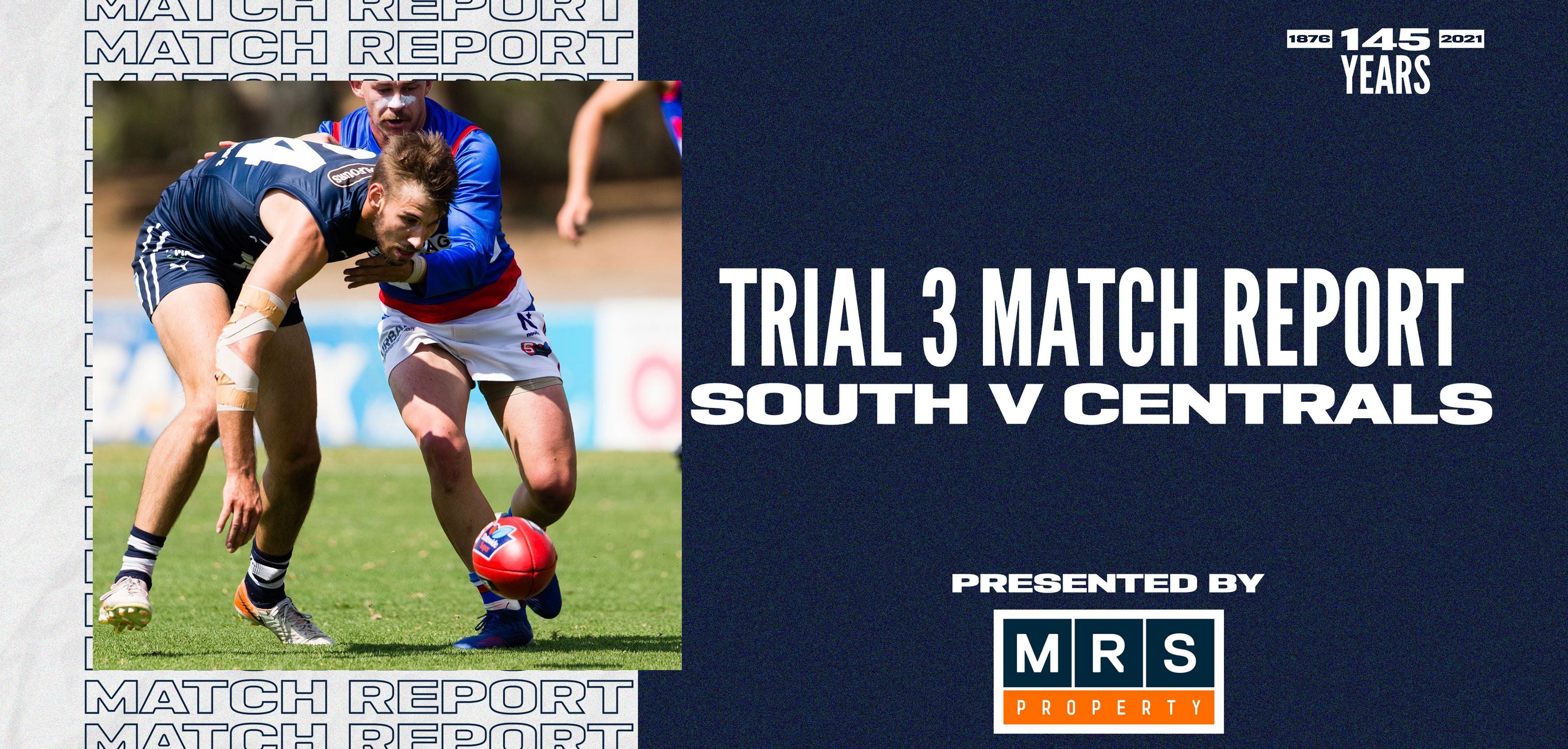 MRS Property Match Report Trial 3: South vs Central District MRS Property Match Report Trial 3: South vs Central District